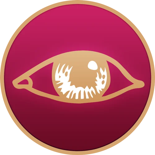 Home symbols illuminati buttons eye color